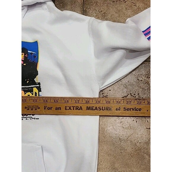 Philcos Boyz N The Hood Movie Film Hoodie Mens Small White Graphic Hip Hop - Picture 6 of 7
